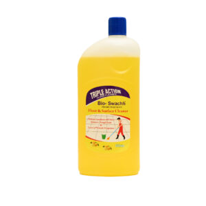 Bio-Swachh Triple Action Floor Cleaner, Premium Surface Cleaner with Citrus Fragrance, 1000ml